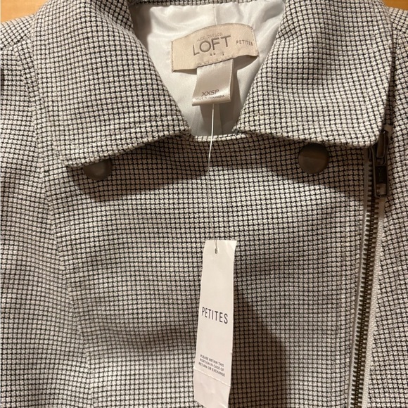 Ann Taylor LOFT Moto Jacket NWT - Picture 4 of 12